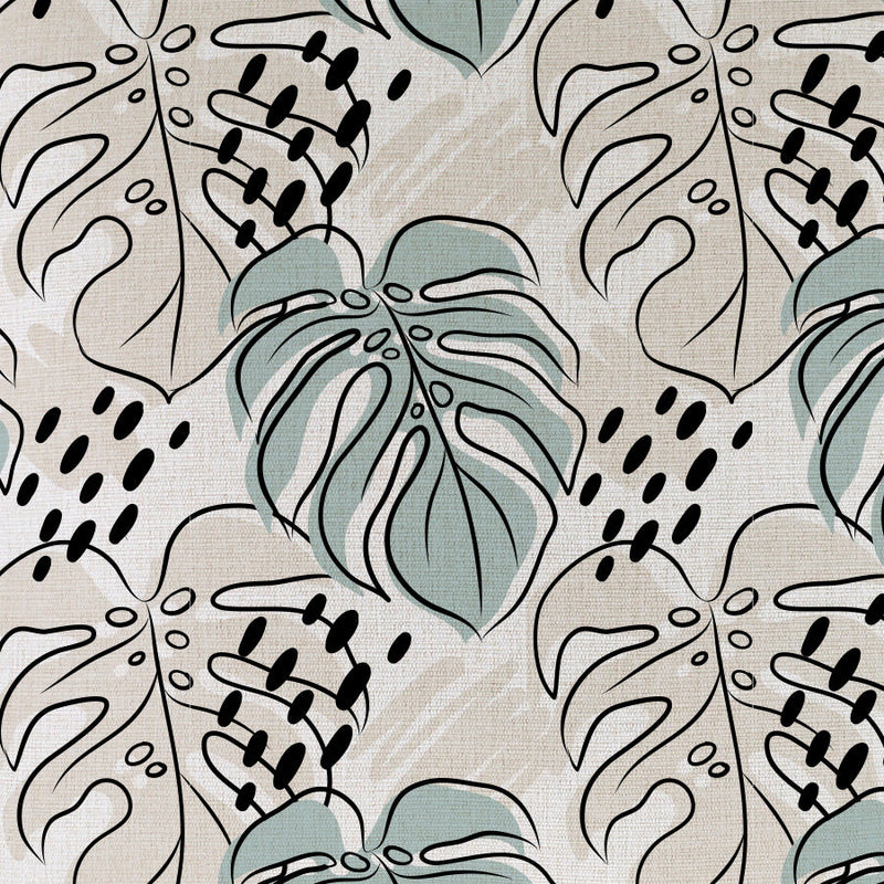 Cushion Cover-With Piping-Rainforest Seafoam-45cm x 45cm