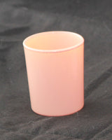 40 Pack Champagne Pale Pink Glass Votive Tealight Candle Holders House Party Cenrepiece Xmas Wedding Decor Glass Candlestick Party Decorations Bridal Valentines Event