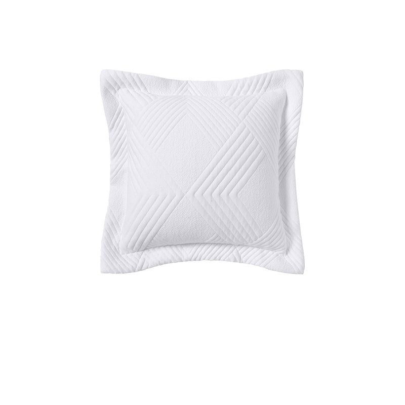 Bianca Cassiano White Square Filled Cushion 43 x 43cm