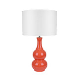 Pattery Barn Table Lamp - Orange