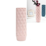 Creative Plastic Vase for Home Decoration - Flower Arrangement Container - Blue
