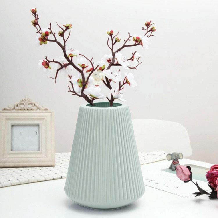 Decorative Wet and Dry Flower Vases for Creative Home Furnishings - Pink