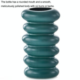 Imitation Glaze Porcelain Spiral Vase for Wet & Dry Flower Arrangements - White
