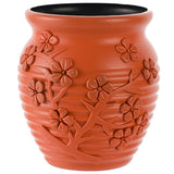 Hydroponic Vase for Home Flower Arrangements - Wet and Dry - Sea Blue