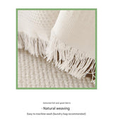 180*420CM Green Premium Polyester Sofa Throw Blanket, Multi-Seasonal Use, Sofa Protector